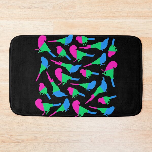 Item preview, Polysexual Bird Silhouette Pattern  designed and sold by AdoraBirdArt.