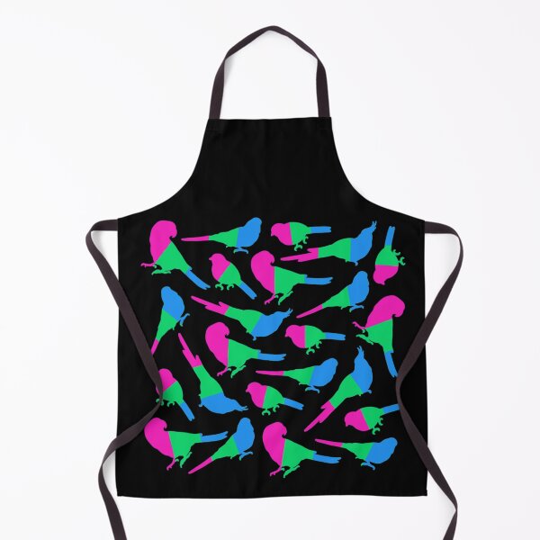 Item preview, Polysexual Bird Silhouette Pattern designed and sold by AdoraBirdArt.
