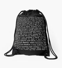 My Immortal Drawstring Bag
