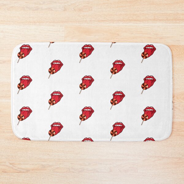 Item preview, Lolipop Red Lips pattern designed and sold by BiancaEm.