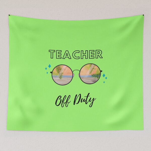 Item preview, Teacher off duty beach vacation designed and sold by nbakash.