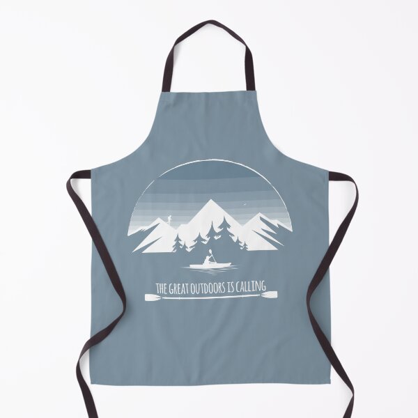 Item preview, The Great Outdoors Is Calling - WO GreyBlue 06 designed and sold by serenaking.