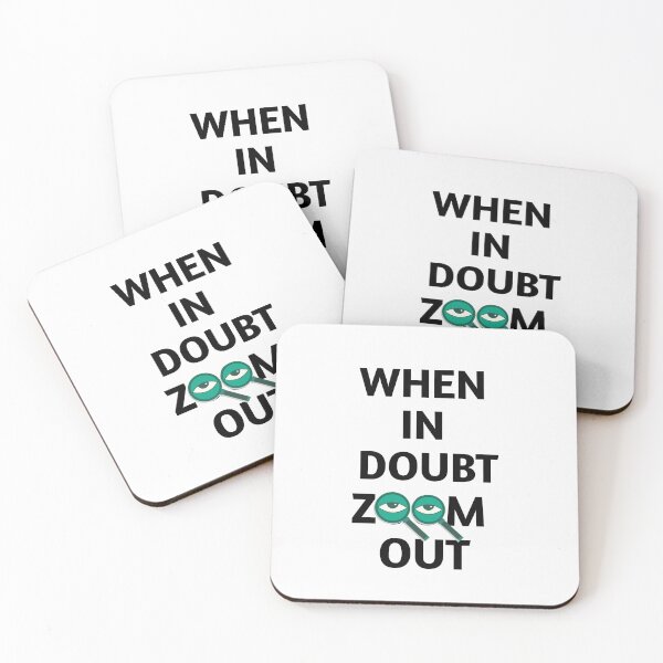 Item preview, When in doubt zoom out for traders investment holders designed and sold by ritach11.