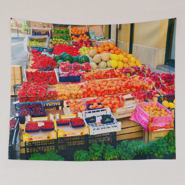 Item preview, Sicilian Summer Fruit Stand  designed and sold by BeCarpeDiem.