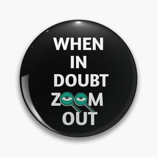 Item preview, When in doubt zoom out for traders investment holders designed and sold by ritach11.