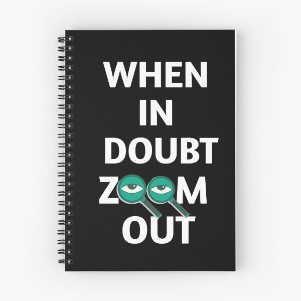 Item preview, When in doubt zoom out for traders investment holders designed and sold by ritach11.