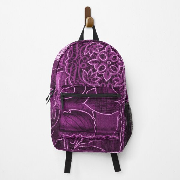 Item preview, purple floral seamless pattern designed and sold by Menddyy.