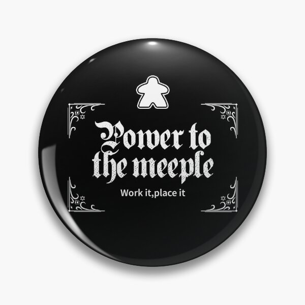 Item preview, Power to the meeple - Board game design designed and sold by Nikkokikko.