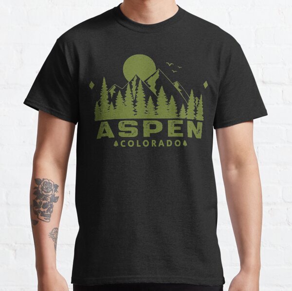 Aspen Colorado Mountain View Classic T-Shirt