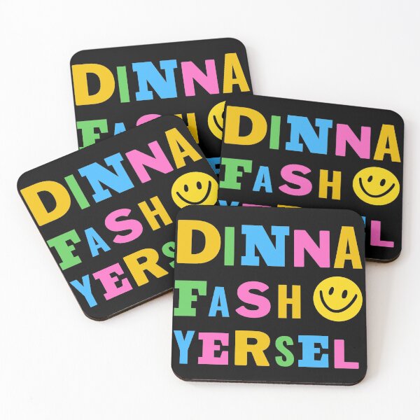 Item preview, Dinna Fash Yersel designed and sold by BewilderedUni.