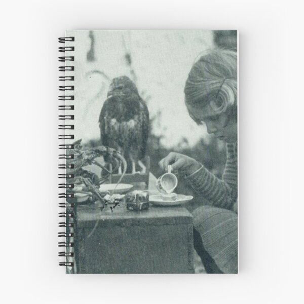 Item preview, Little girl having a tea party with a lobster and a hawk in 1938 designed and sold by MindChirp.