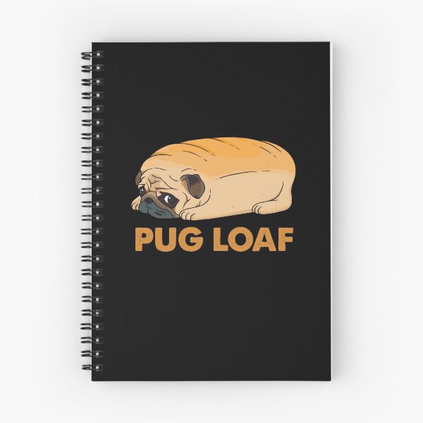 Item preview, Pug Loaf, pug toast, funny dog, meme, pug dog designed and sold by InkyJack.
