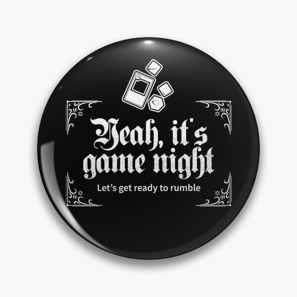Item preview, Yeah, it's game night - Board game design designed and sold by Nikkokikko.