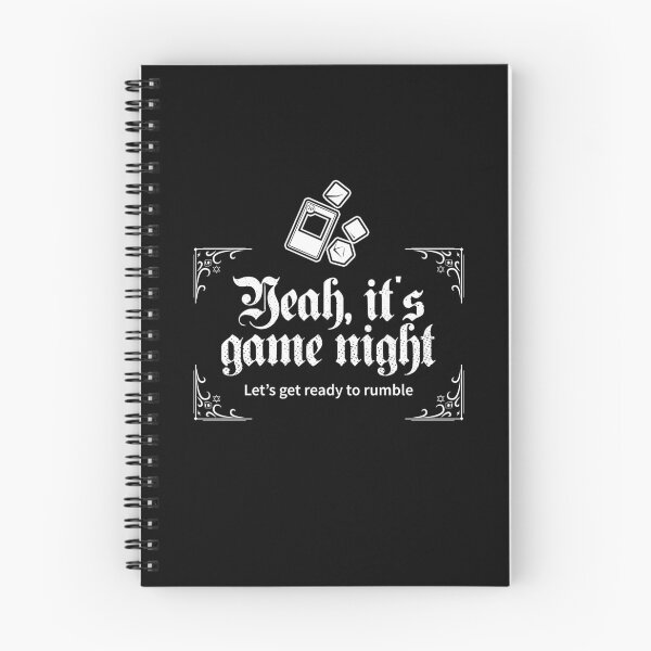 Item preview, Yeah, it's game night - Board game design designed and sold by Nikkokikko.