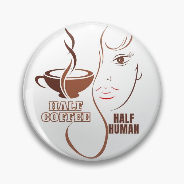 Artikelvorschau, halb Mensch, halb Kaffee entworfen und verkauft von saladiin.