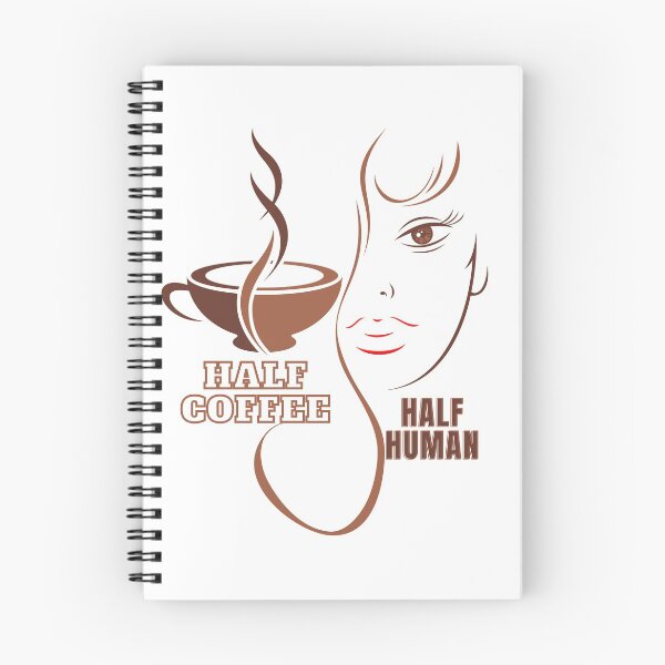 Item preview, half human half coffee designed and sold by saladiin.