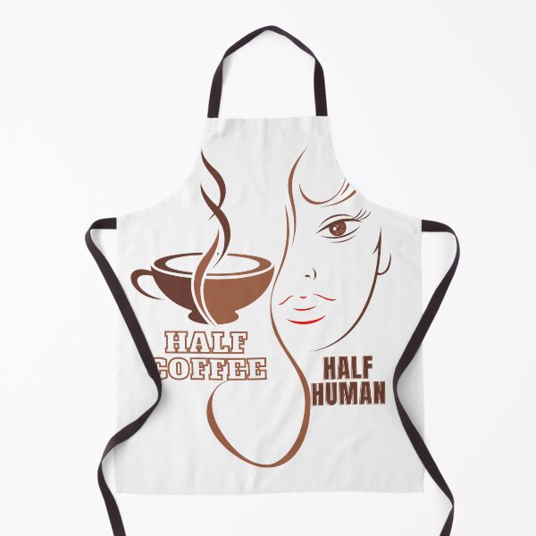 Item preview, half human half coffee designed and sold by saladiin.