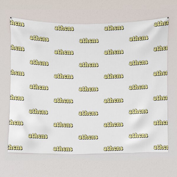 Item preview, Athens Soft Yellow designed and sold by AdventureFinder.