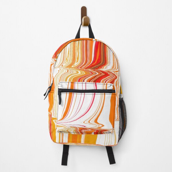 Item preview, Orange and white retro design designed and sold by Diane Hunter Art.