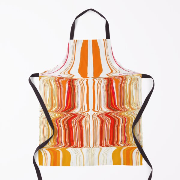 Item preview, Orange and white retro design designed and sold by Diane Hunter Art.