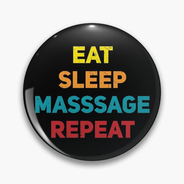 Item preview, Eat Sleep Massage Repeat designed and sold by TheBeastNation.