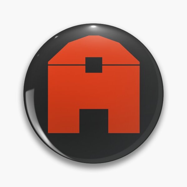 Item preview, Love Death and Robots Barn Emoji designed and sold by ClickAlt.