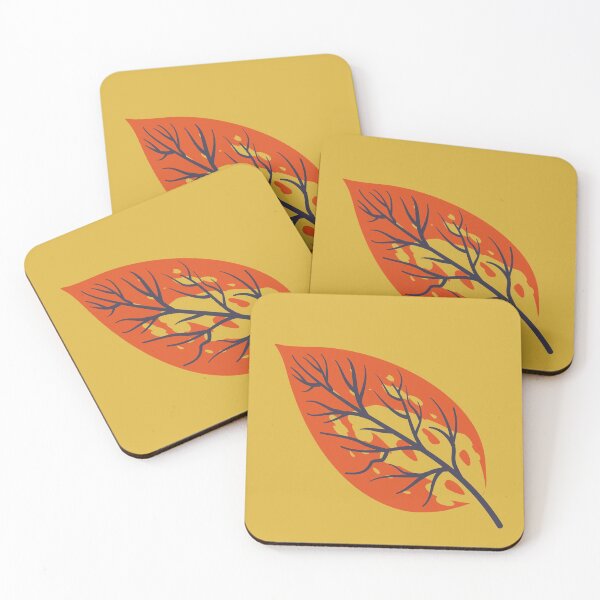 Item preview, Vivid Colours Leaf - French Mustard designed and sold by GUDIJA.