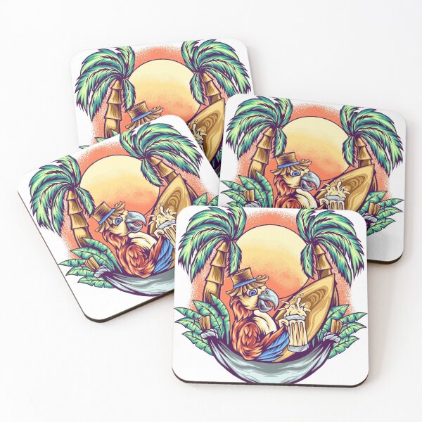 Item preview, Parrots in Summer Vacation designed and sold by STR Graphs.