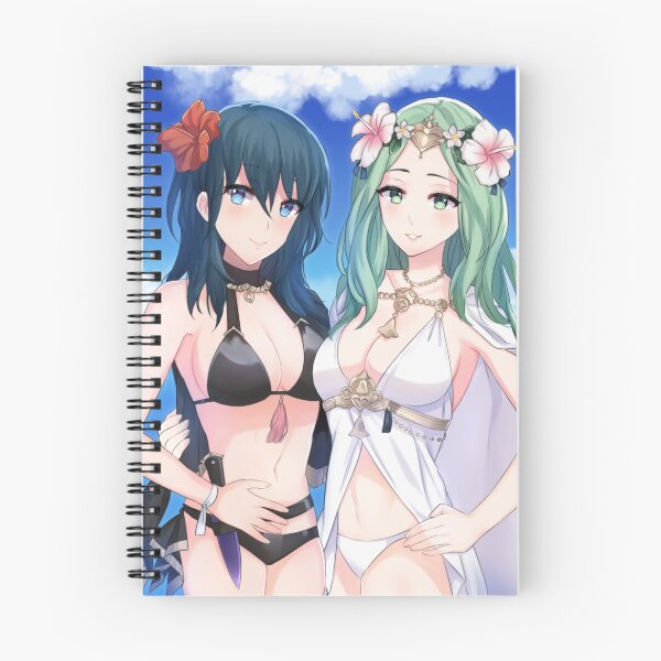 Item preview, Byleth and Rhea at the beach designed and sold by Lilshironeko.
