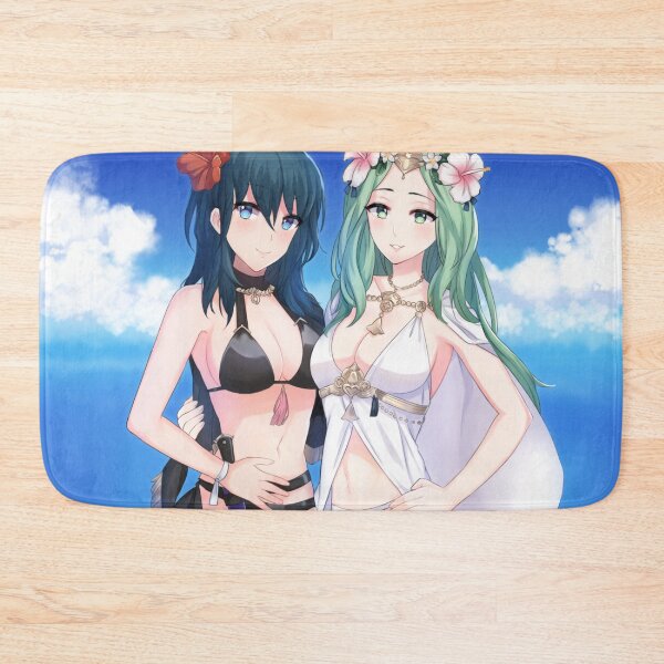Item preview, Byleth and Rhea at the beach designed and sold by Lilshironeko.