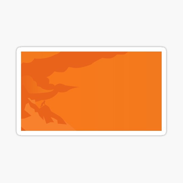 Nature with different color . Sticker