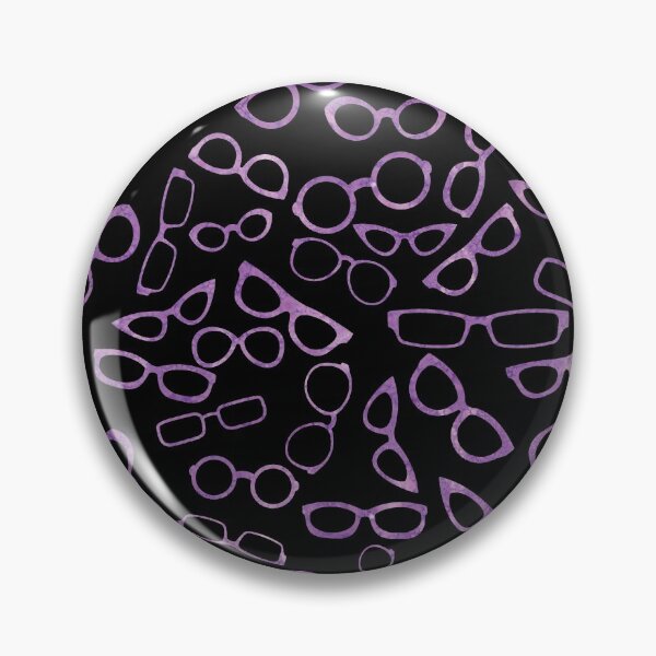 Item preview, Various Shaped Eyeglasses Pattern - Purple designed and sold by Primroaddesigns.