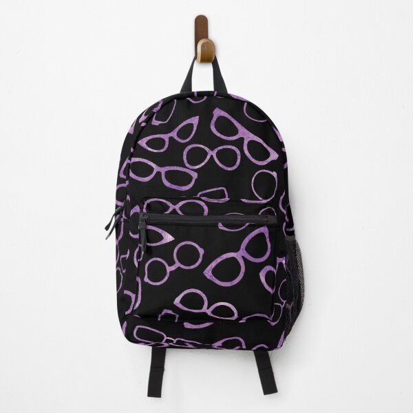 Item preview, Various Shaped Eyeglasses Pattern - Purple designed and sold by Primroaddesigns.