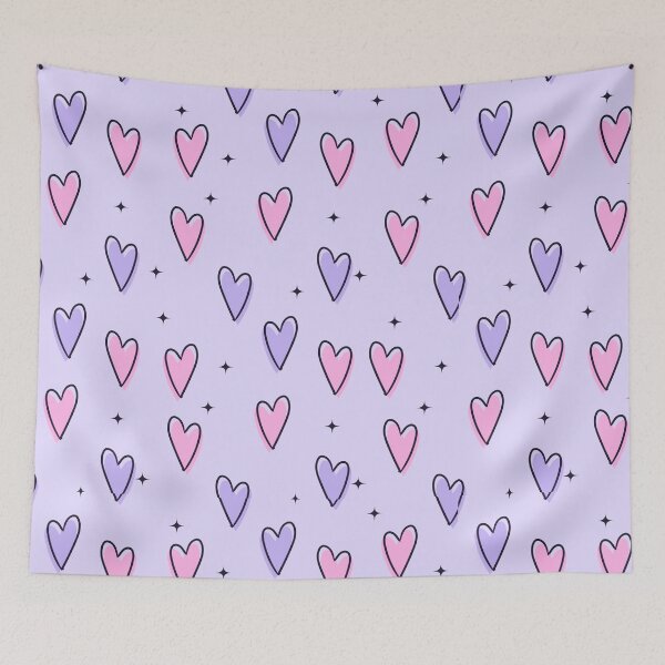 Item preview, Lovely Heart Patterns designed and sold by TRIPPYPRINTS.