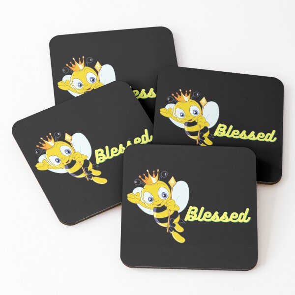 Item preview, Bee Blessed designed and sold by stickers-custom.