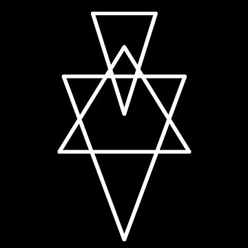 Artwork thumbnail, Hexagram Geometry T-Shirt by zxspmusic