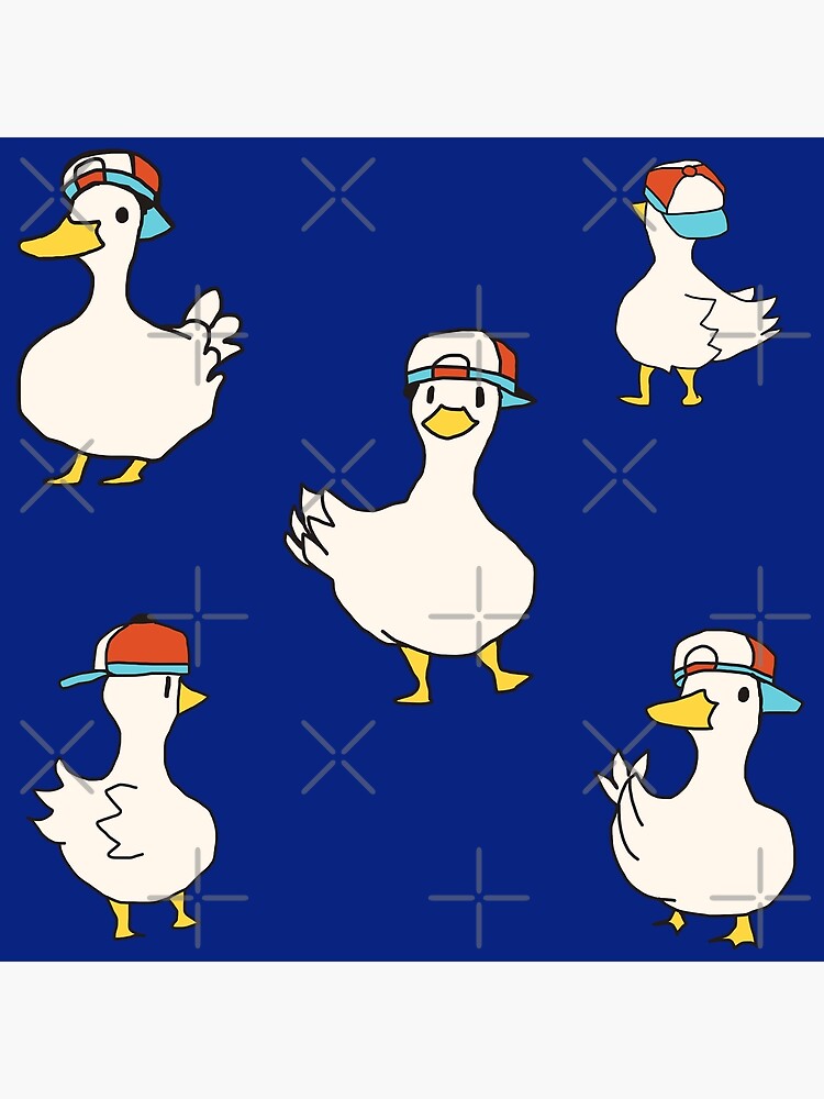 Dancing Duck Meme Shuba Shuba Funny Cute Duck Poster For Sale By