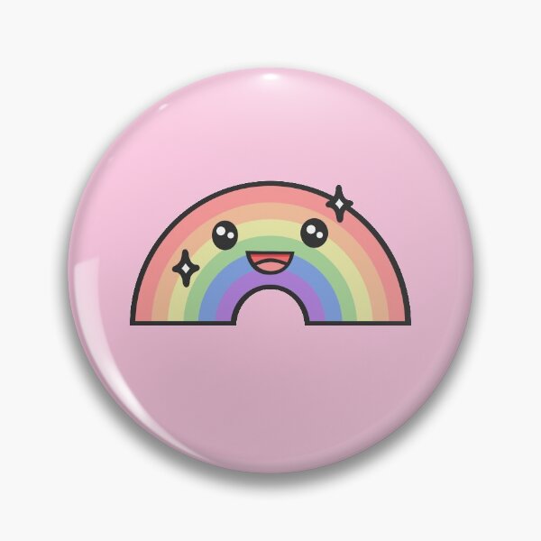 Item preview, Happy Kawaii Rainbow designed and sold by TheHappiPanda.
