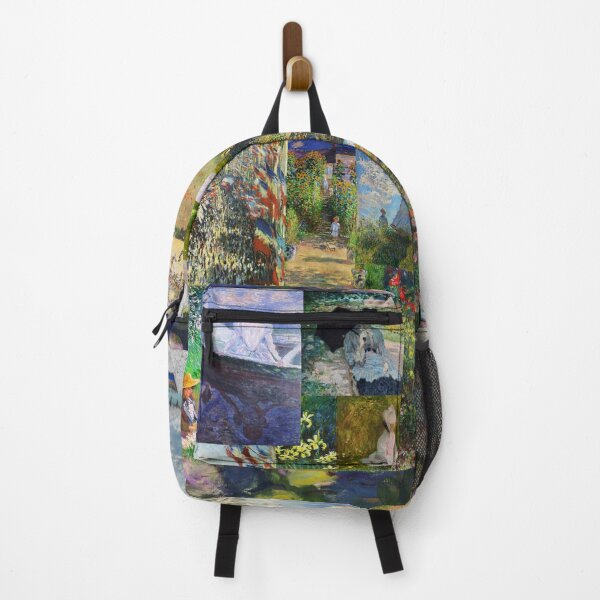 Item preview, Claude Monet Impressionist Paintings Collage designed and sold by Scotch Macaskill.