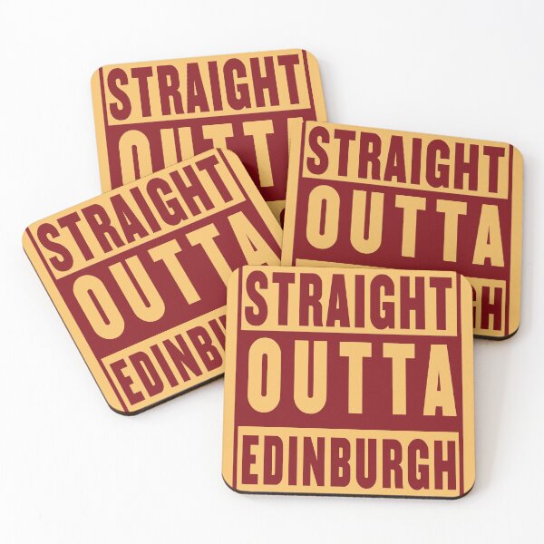 Item preview, straight outta edinburgh gold designed and sold by fooleproof.