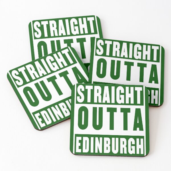 Item preview, straight outta edinburgh green designed and sold by fooleproof.