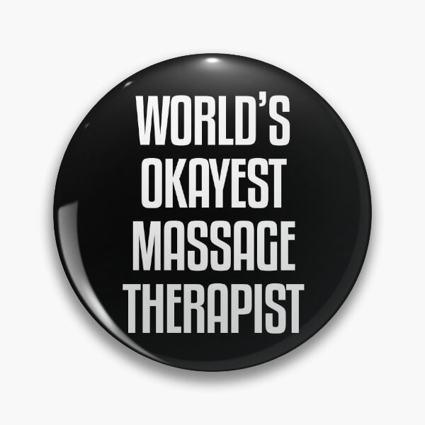 Item preview, World's Okayest Massage Therapist designed and sold by TheBeastNation.