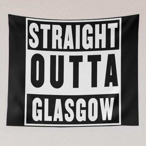Item preview, straight outta glasgow designed and sold by fooleproof.