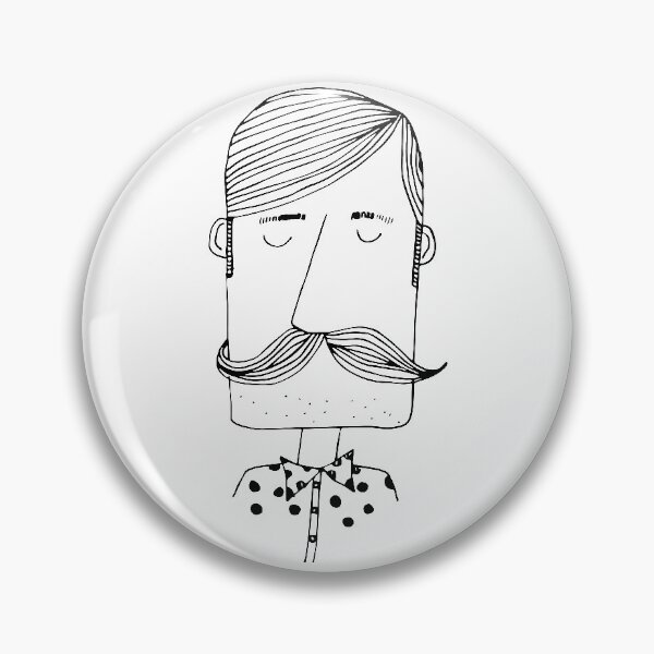 Item preview, Beard guy designed and sold by Patlikescats.