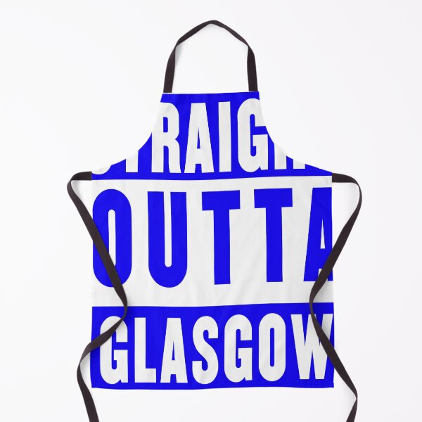 Item preview, straight outta glasgow blue designed and sold by fooleproof.