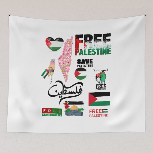 Item preview,  Free Palestine pack- Palestine Stickers pack-Save Palestine designed and sold by RanirO.