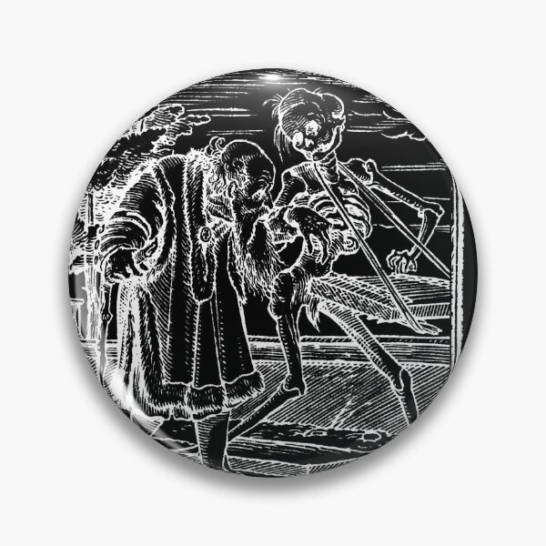 Aperçu de l'œuvre Danse Macabre IV (Le Vieil Homme) créée et vendue par AnnieBolton.
