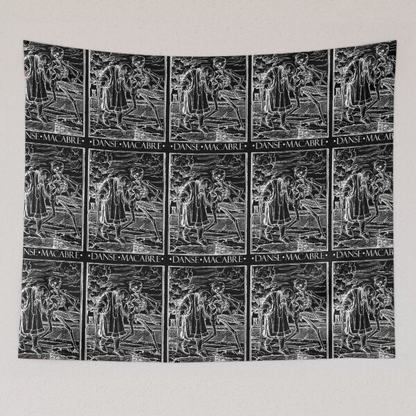 Aperçu de l'œuvre Danse Macabre IV (Le Vieil Homme) créée et vendue par AnnieBolton.