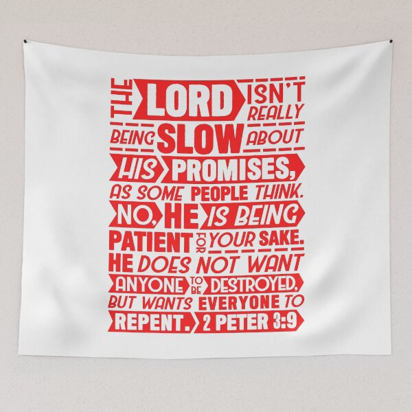 Item preview, 2 Peter 3:9 designed and sold by plushism.