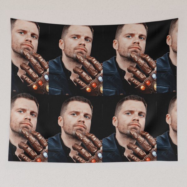 Item preview, Sebastian Stan Blankets | Sebastian Stan Stickers | Sebastian Stan iphone Cases designed and sold by momenus.